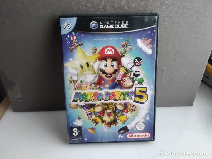 Videojuegos y consolas: ANTIGUO JUEGO PARA NINTENDO GAMECUBE MARIO PARTY 5 - Foto 1