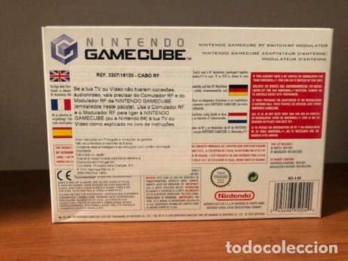 Videojuegos y consolas: NINTENDO GameCube RF Switch/RF Modulator Official Nuevo Precintado Oficial - Foto 1