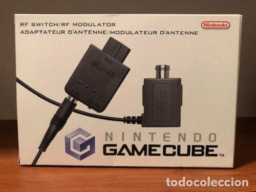 Videojuegos y consolas: NINTENDO GameCube RF Switch/RF Modulator Official Nuevo Precintado Oficial - Foto 2