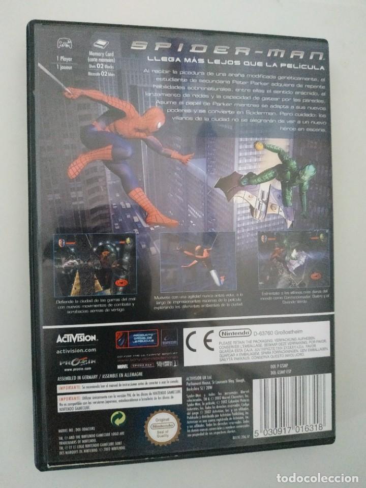 Videojuegos y consolas: Spider-man PAL DE ESPA&Ntilde;A GAMECUBE GAME CUBE - Foto 2