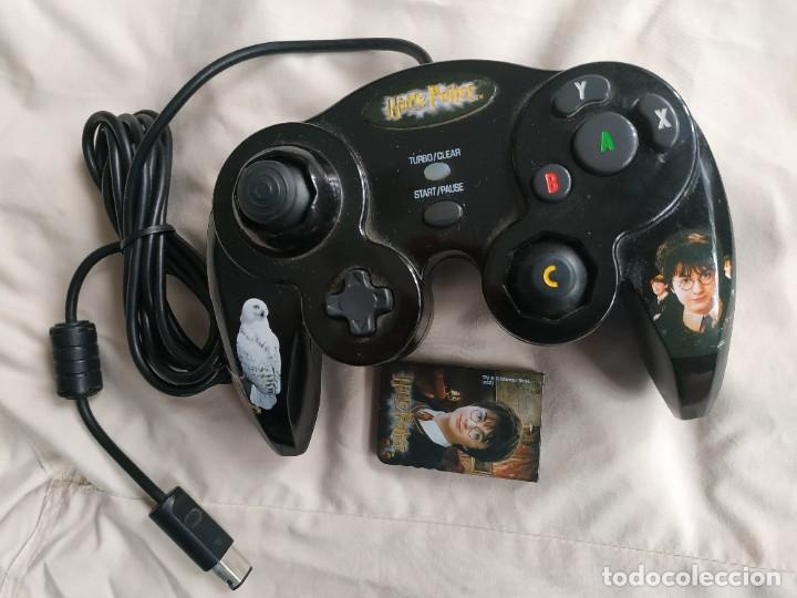 Videojuegos y consolas: Mando y memory card Harry Potter Gamecube GC - Foto 1