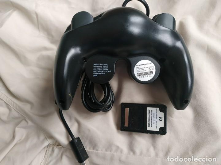 Videojuegos y consolas: Mando y memory card Harry Potter Gamecube GC - Foto 2