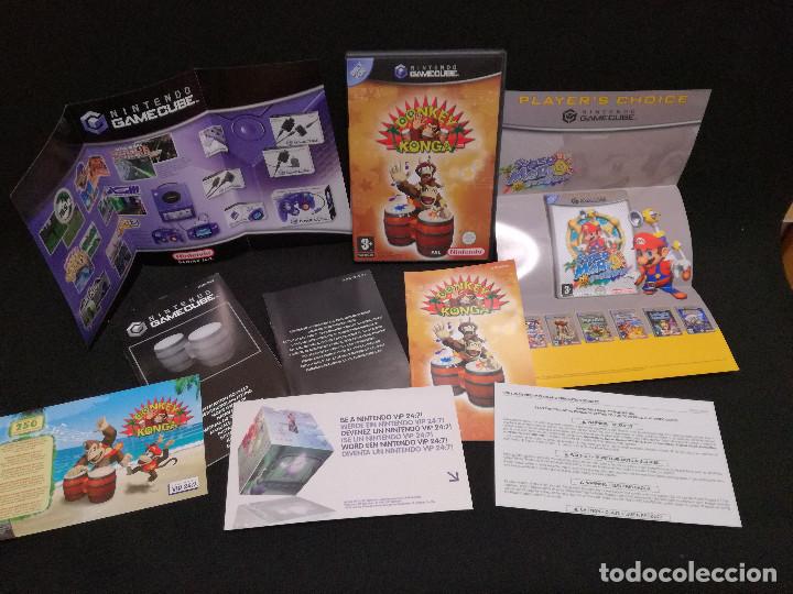 Videojuegos y consolas: VIDEOJUEGO NINTENDO GAMECUBE - DONKEY KONGA (IDIOMA INGLES) - Foto 1