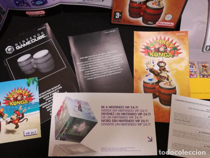 Videojuegos y consolas: VIDEOJUEGO NINTENDO GAMECUBE - DONKEY KONGA (IDIOMA INGLES) - Foto 5