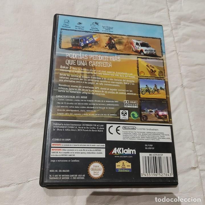 Videojuegos y consolas: JUEGO GAMECUBE game cube NINTENDO DAKAR 2 PAL ESP - Foto 2