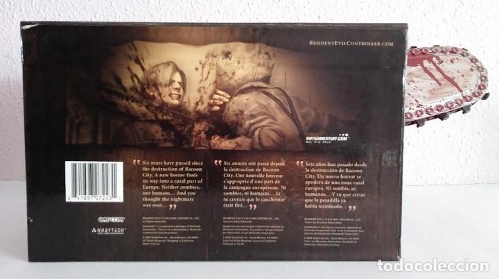 Videojuegos y consolas: MANDO MOTOSIERRA RESIDENT EVIL 4 GAMECUBE - Foto 6