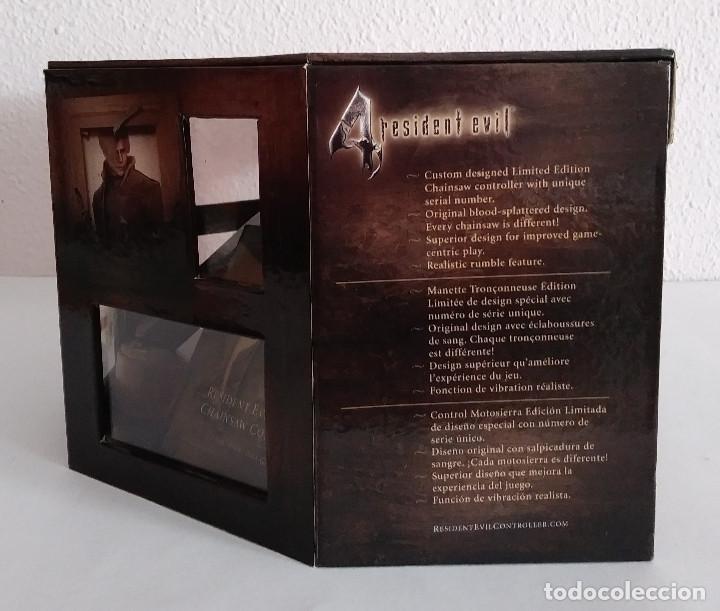 Videojuegos y consolas: MANDO MOTOSIERRA RESIDENT EVIL 4 GAMECUBE - Foto 7