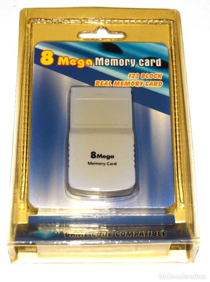 Videojuegos y consolas: Tarjeta memoria Memory Card Game Cube 8Mb nueva - Foto 1