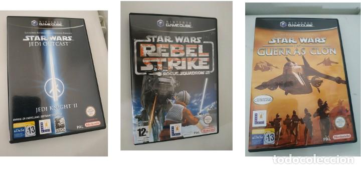 Videojuegos y consolas: Star wars TODOS LOS DE GAMECUBE PAL DE ESPA&Ntilde;A GAMECUBE GAME CUBE - Foto 1