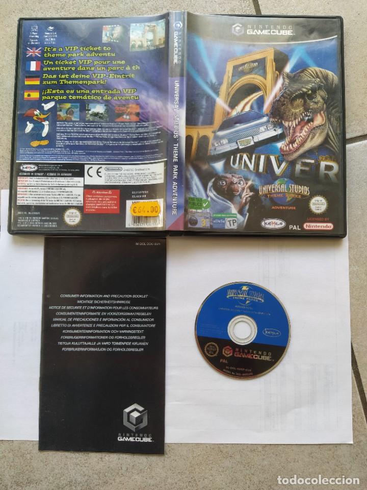 Videojuegos y consolas: UNIVERSAL STUDIOS THEME PARK ADVENTURE NINTENDO GAMECUBE PAL-ESPA&Ntilde;A - Foto 1