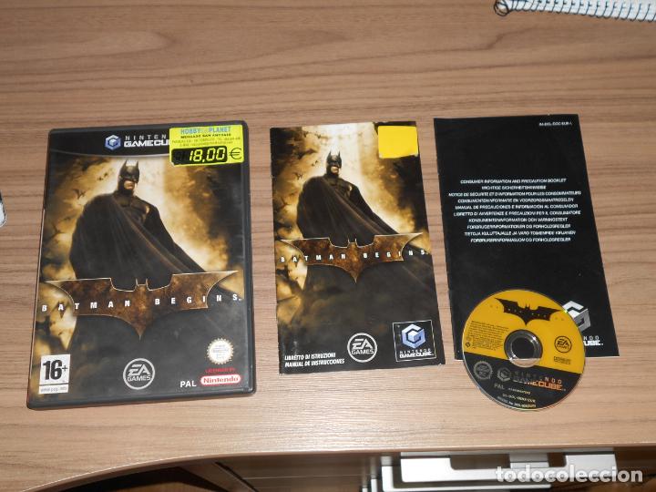 BATMAN BEGINS COMPLETO NINTENDO GAKMECUBE GAME CUBE PAL ESPAÑA (Juguetes - Videojuegos y Consolas - Nintendo - Gamecube)