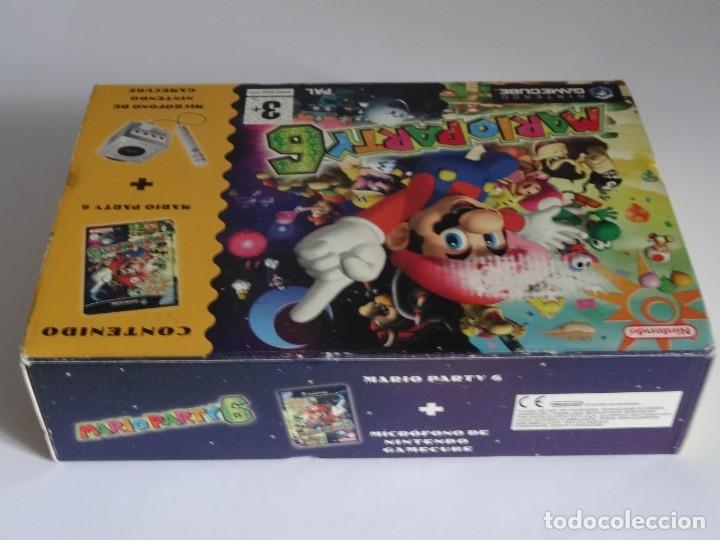 Videojuegos y Consolas: NINTENDO GAME CUBE - Mario Party 6 CAJA GRANDE + VIP PIN SI USAR Ed. Española GC - Foto 3 - 297729603