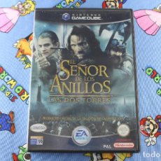 Videojuegos y Consolas: NINTENDO GAMECUBE GC EL SEÑOR DE LOS ANILLOS LAS DOS TORRES MUY BUEN ESTADO PAL ESPAÑA. Lote 304463778