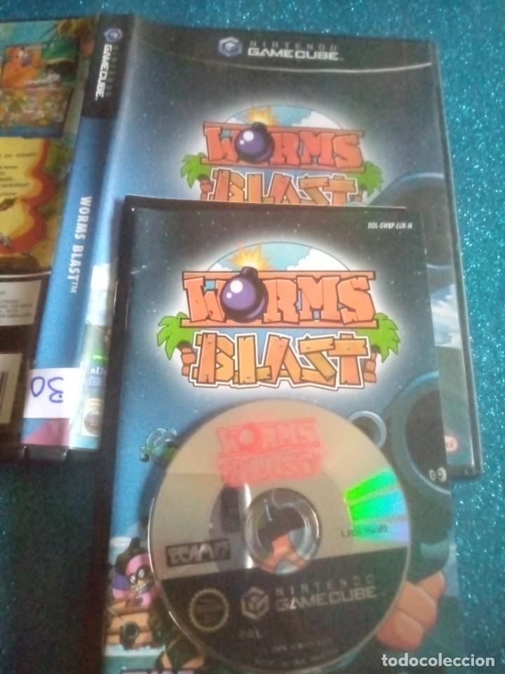 Videojuegos y consolas: Juego game cube worms blast - Foto 1