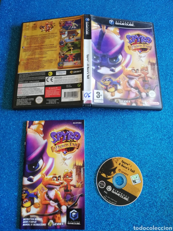 Videojuegos y consolas: Juego Nintendo Gamecube Spyro a heros tail - Foto 1