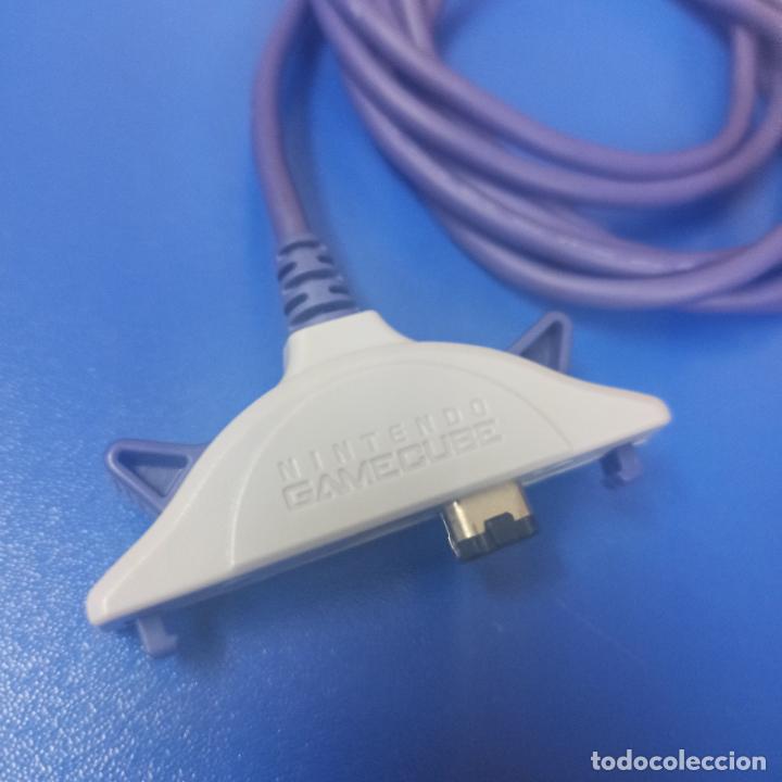 Videojuegos y consolas: CABLE ORIGINAL PARA CONECTAR CONSOLA GAME CUBE CON GAMEBOY GAME BOY ADVANCE - Foto 2