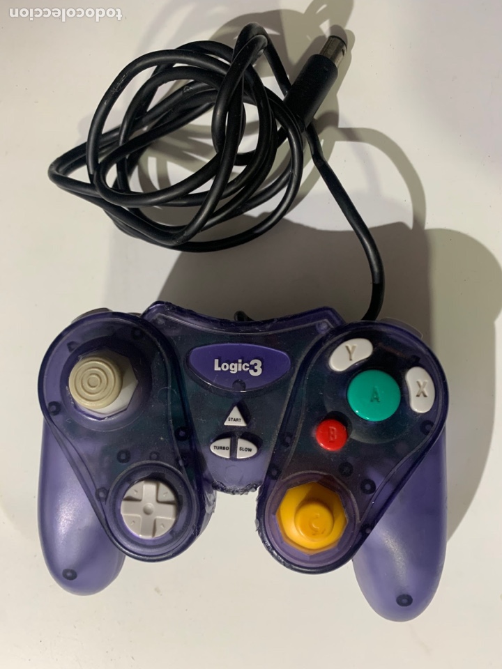 Videojuegos y consolas: Lote 2 mandos para la consola Nintendo GameCube - Foto 4