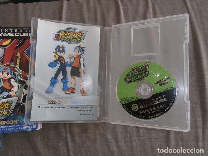 Videojuegos y consolas: ROCKMAN EXE TRANSMISSIONS GAME CUBE JAPONES - Foto 3