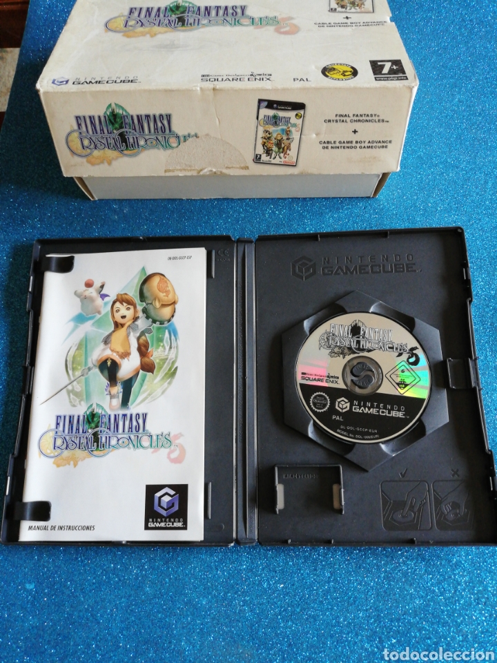 Videojuegos y consolas: Juego Nintendo Gamecube Final Fantasy Crystal Chronicles SIN cable - Foto 8