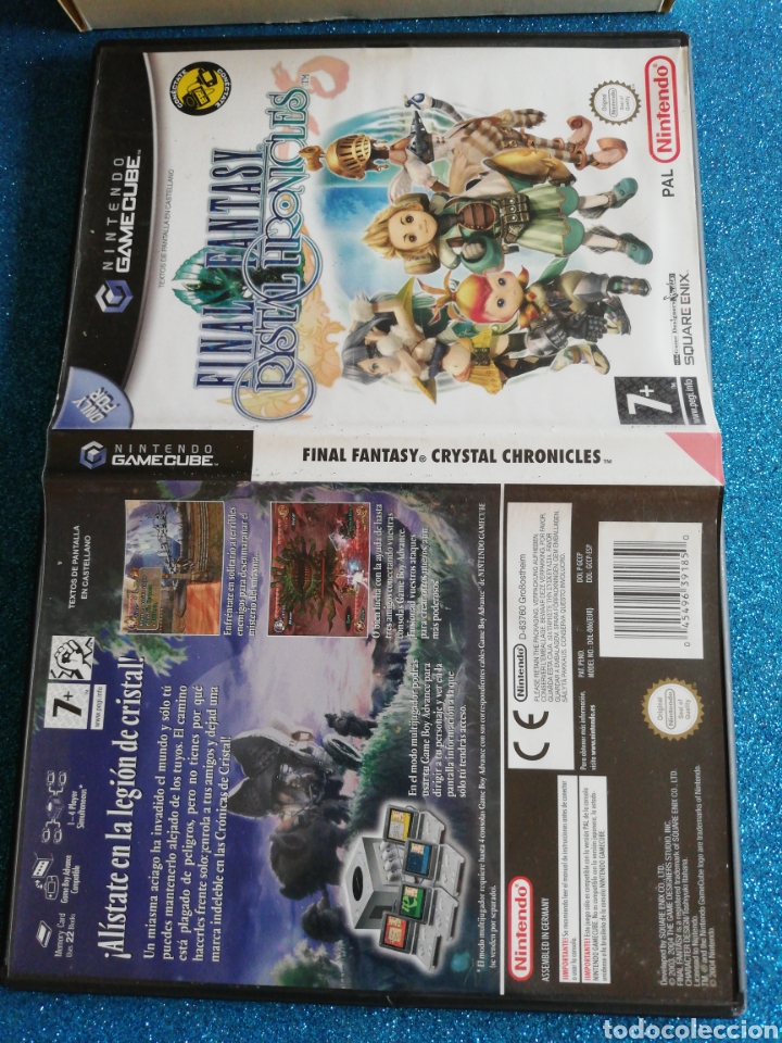 Videojuegos y consolas: Juego Nintendo Gamecube Final Fantasy Crystal Chronicles SIN cable - Foto 11