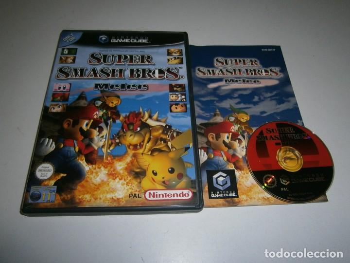 Videojuegos y consolas: SUPER SMASH BROS MELEE NINTENDO GAMECUBE PAL ESPA&Ntilde;A - Foto 1
