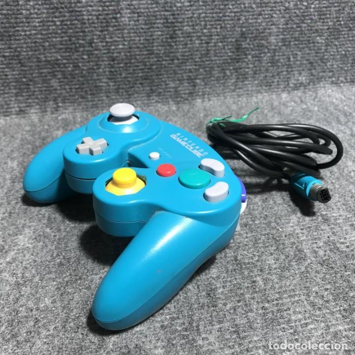 Videojuegos y consolas: CONTROLLER TURQUESA NINTENDO GAME CUBE NGC - Foto 3