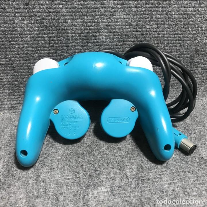 Videojuegos y consolas: CONTROLLER TURQUESA NINTENDO GAME CUBE NGC - Foto 4