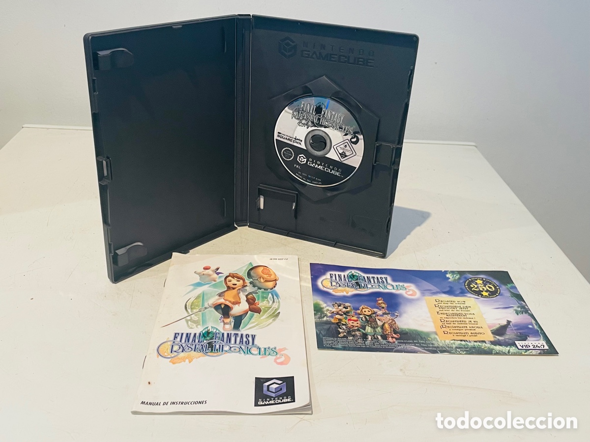 Videojuegos y consolas: Final Fantasy Crystal Chronicles Nintendo Game Cube - Foto 5