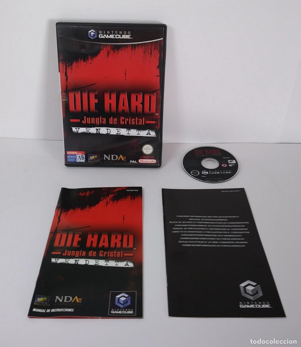Videojuegos y consolas: DIE HARD JUNGLA DE CRISTAL VENDETTA GAMECUBE PAL ESPA&Ntilde;A COMPLETO - Foto 2