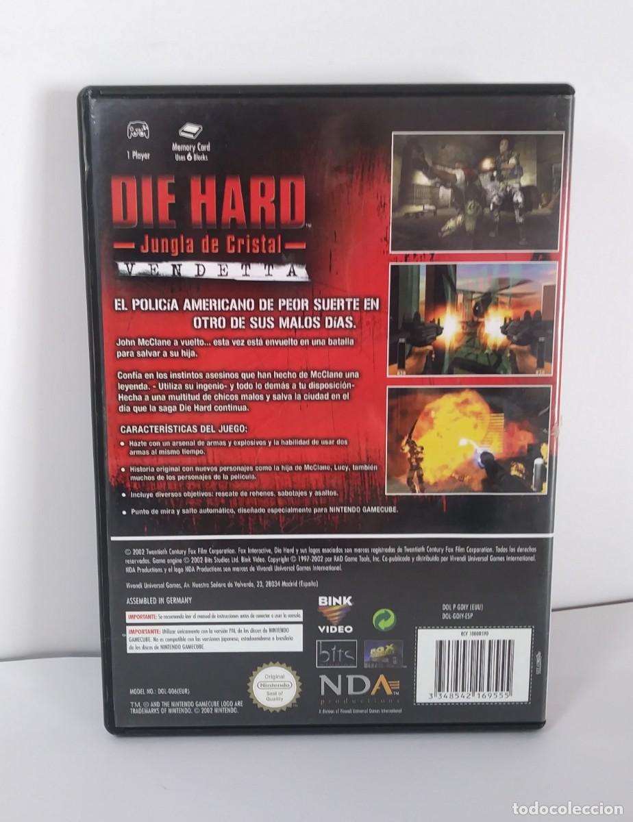 Videojuegos y consolas: DIE HARD JUNGLA DE CRISTAL VENDETTA GAMECUBE PAL ESPA&Ntilde;A COMPLETO - Foto 3