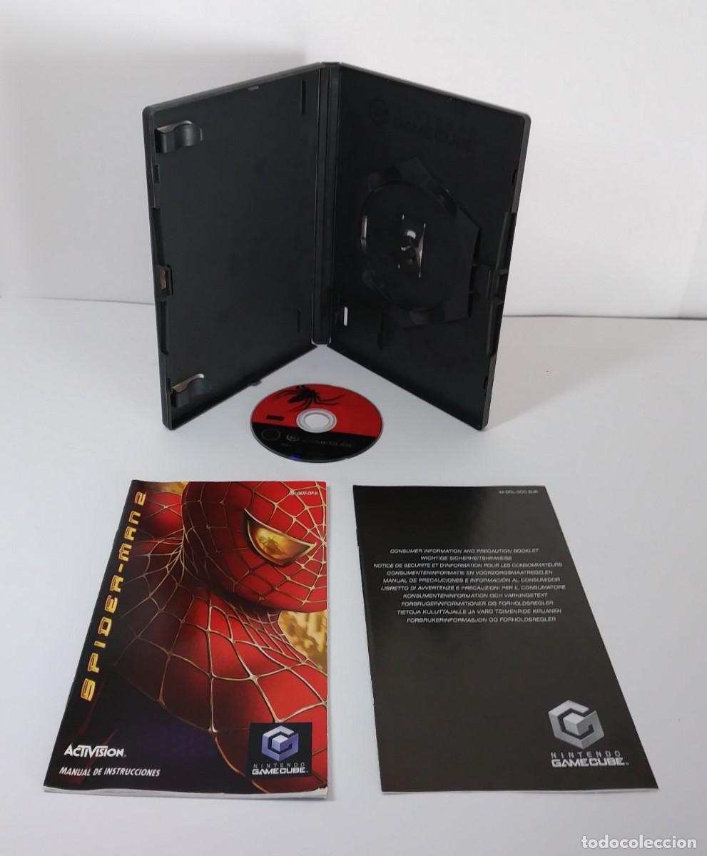 Videojuegos y consolas: SPIDER-MAN 2 GAMECUBE PAL ESPA&Ntilde;A COMPLETO - Foto 2