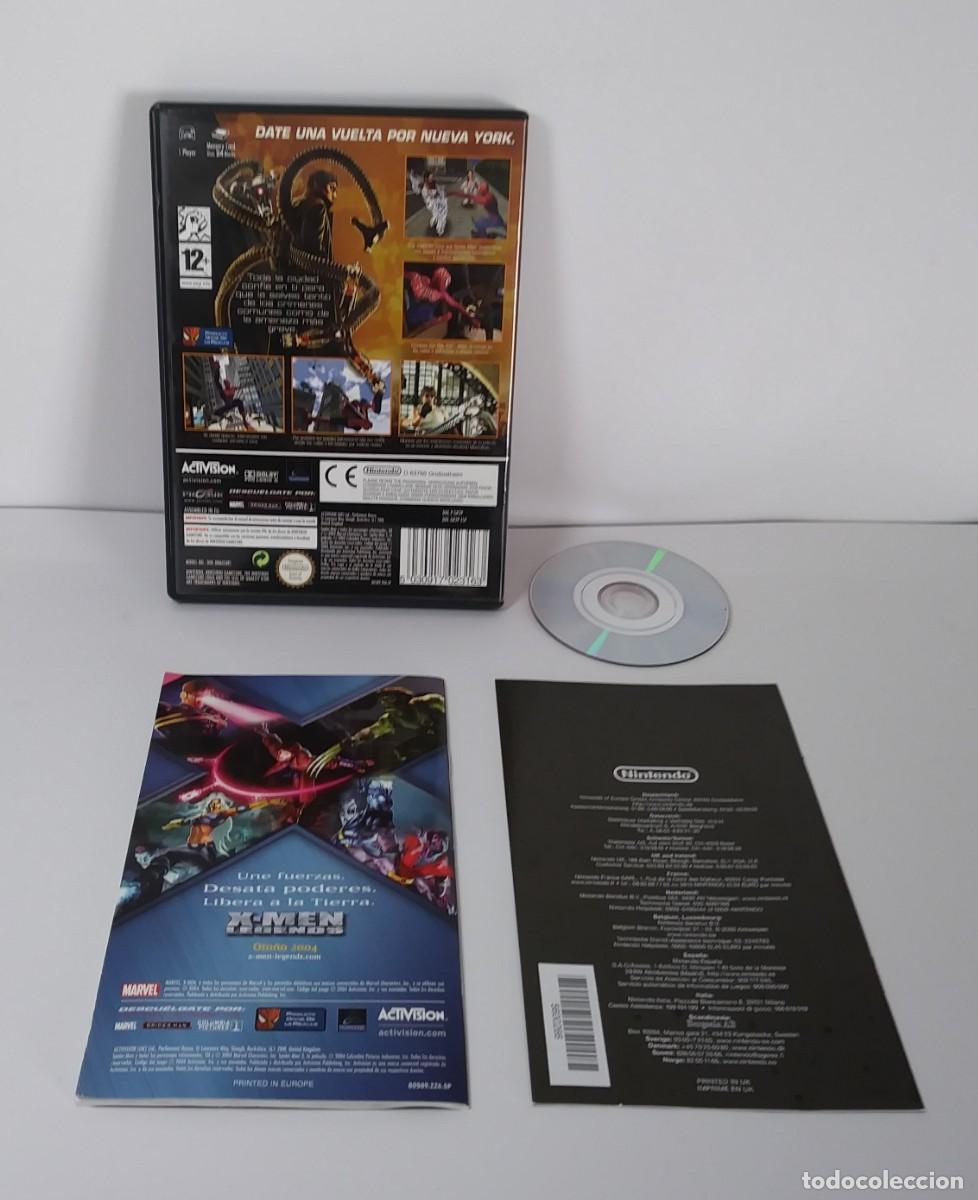 Videojuegos y consolas: SPIDER-MAN 2 GAMECUBE PAL ESPA&Ntilde;A COMPLETO - Foto 11