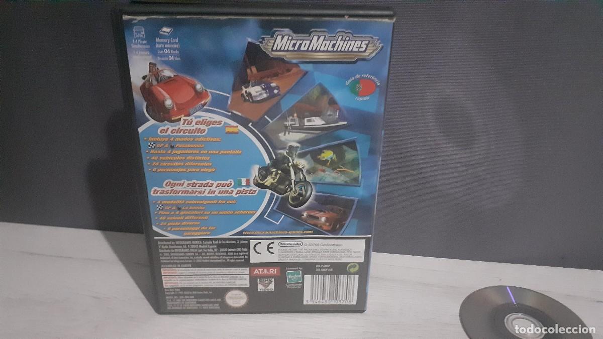 Videojuegos y consolas: Juego para Nintendo gamecube Micromachines - Foto 6