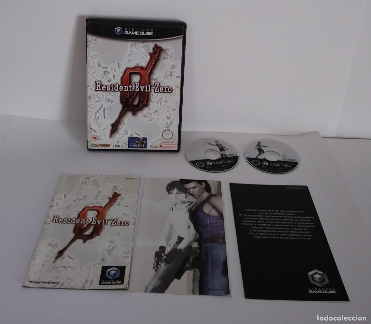 Videojuegos y consolas: RESIDENT EVIL ZERO GAMECUBE PAL COMPLETO - Foto 2