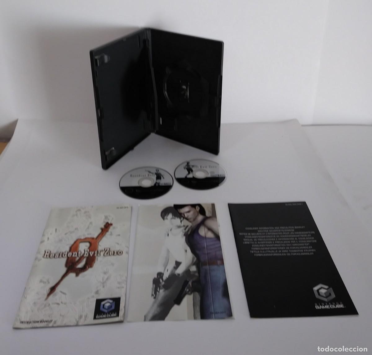 Videojuegos y consolas: RESIDENT EVIL ZERO GAMECUBE PAL COMPLETO - Foto 11