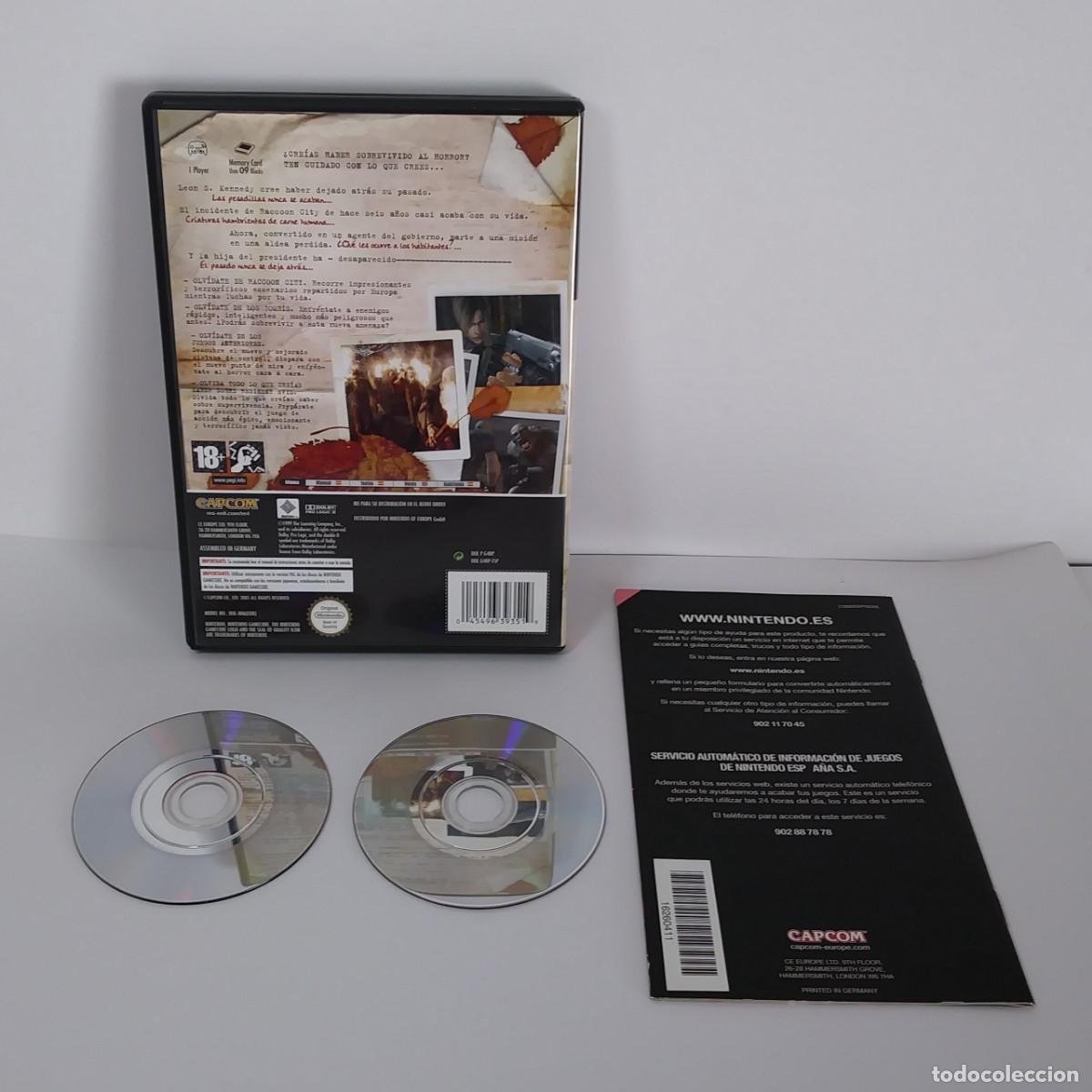 Videojuegos y consolas: RESIDENT EVIL 4 GAMECUBE PAL ESPA&Ntilde;A COMPLETO - Foto 12