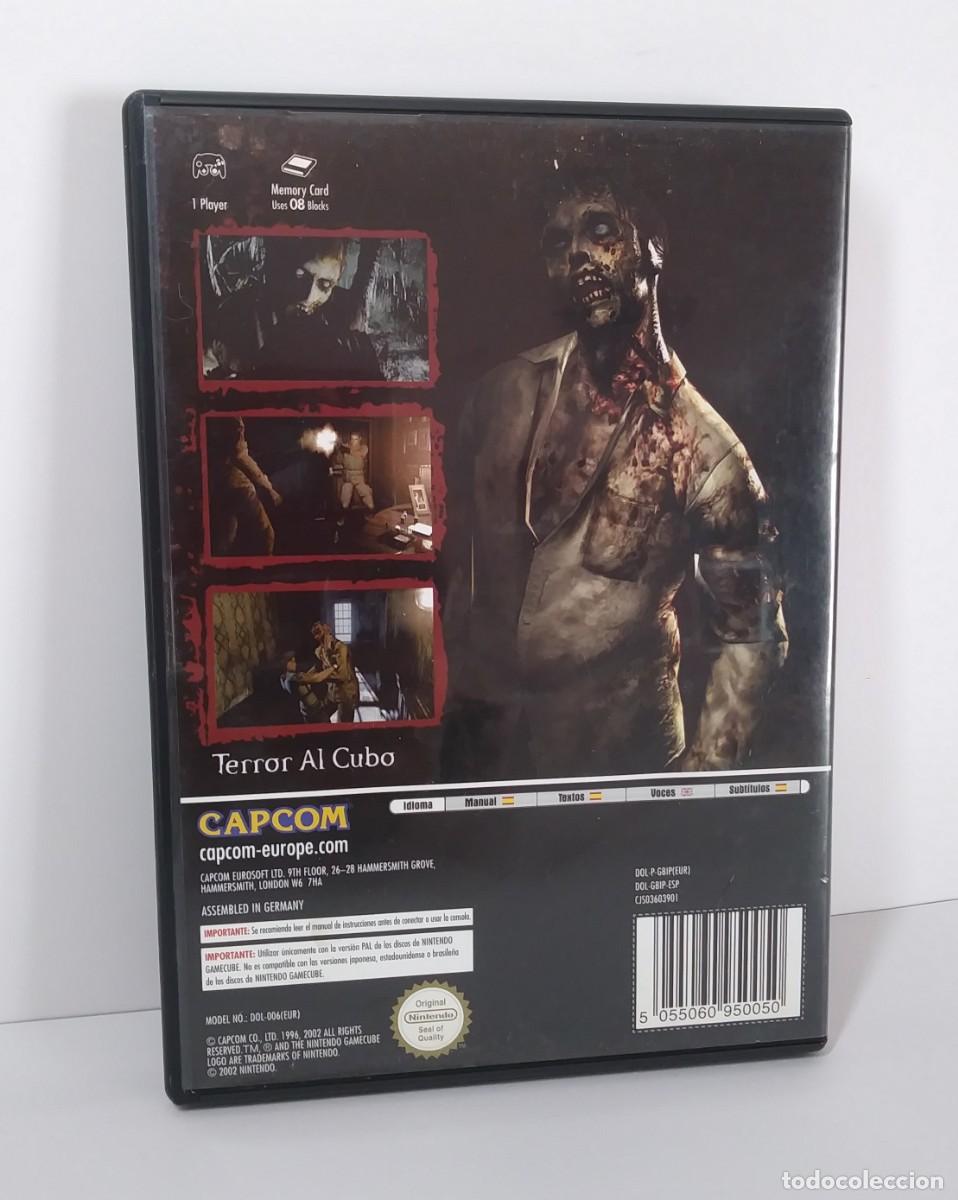 Videojuegos y consolas: RESIDENT EVIL GAMECUBE PAL ESPA&Ntilde;A COMPLETO - Foto 3