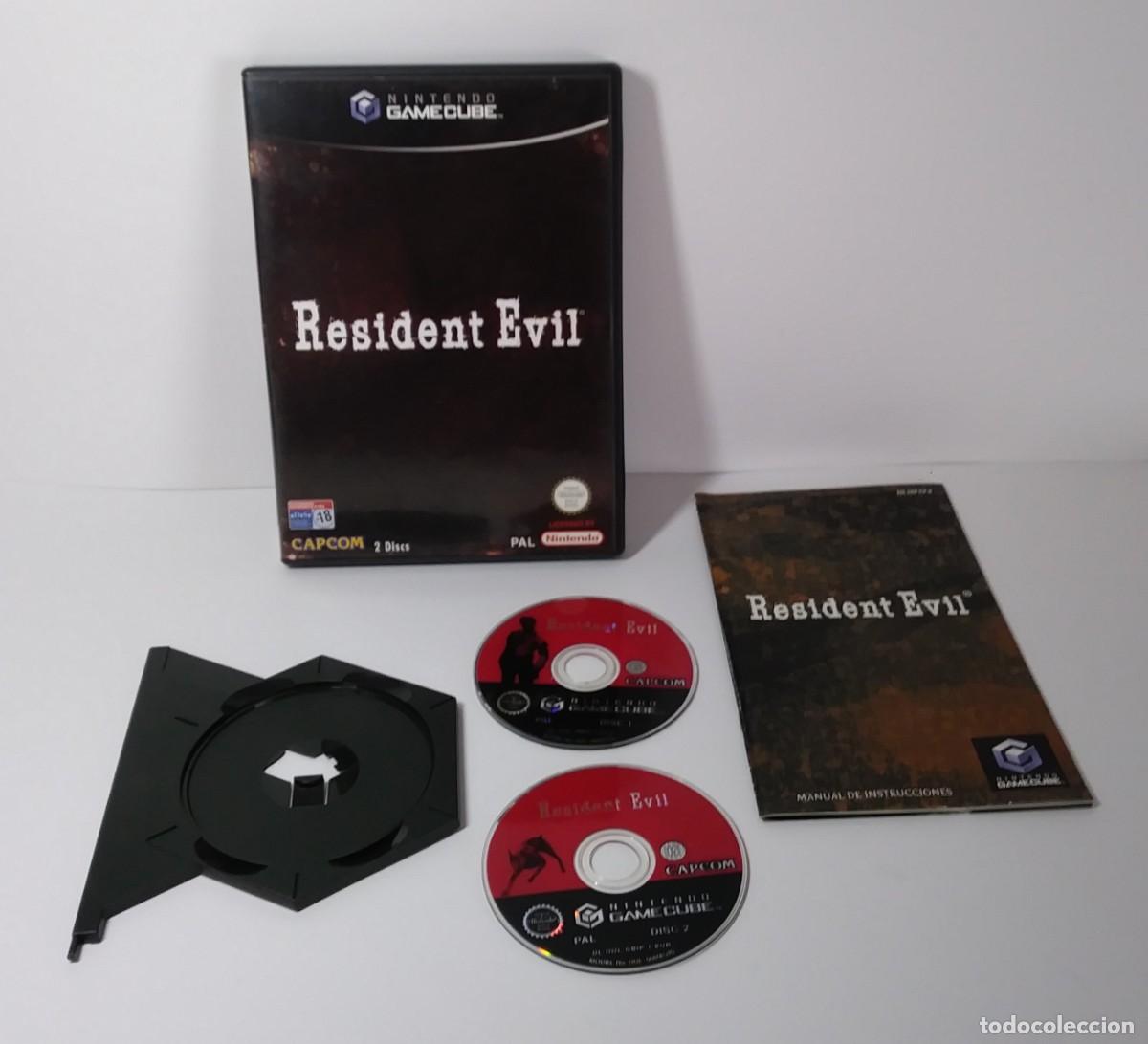 Videojuegos y consolas: RESIDENT EVIL GAMECUBE PAL ESPA&Ntilde;A COMPLETO - Foto 8