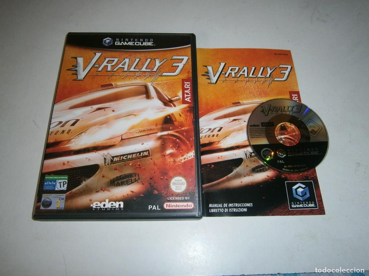 Videojuegos y consolas: V-RALLY 3 NINTENDO GAMECUBE PAL ESPA&Ntilde;A - Foto 1