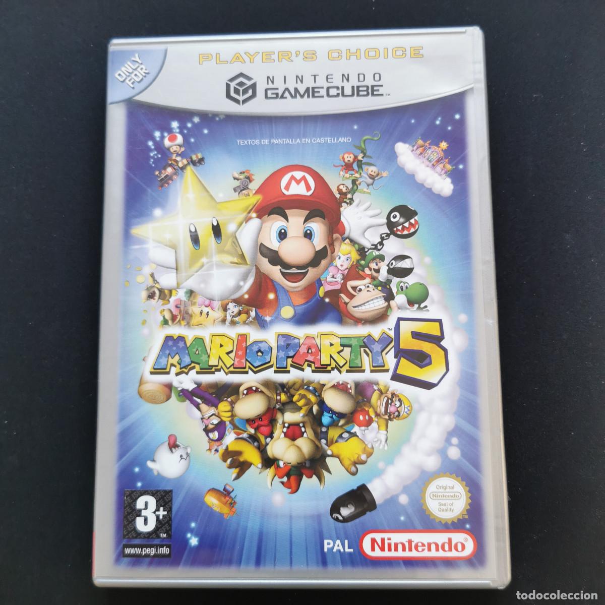 Videojuegos y consolas: MARIO PARTY 5 - NINTENDO GAMECUBE - COMPLETO - CODIGO VIP SIN RASCAR - PAL - Foto 1
