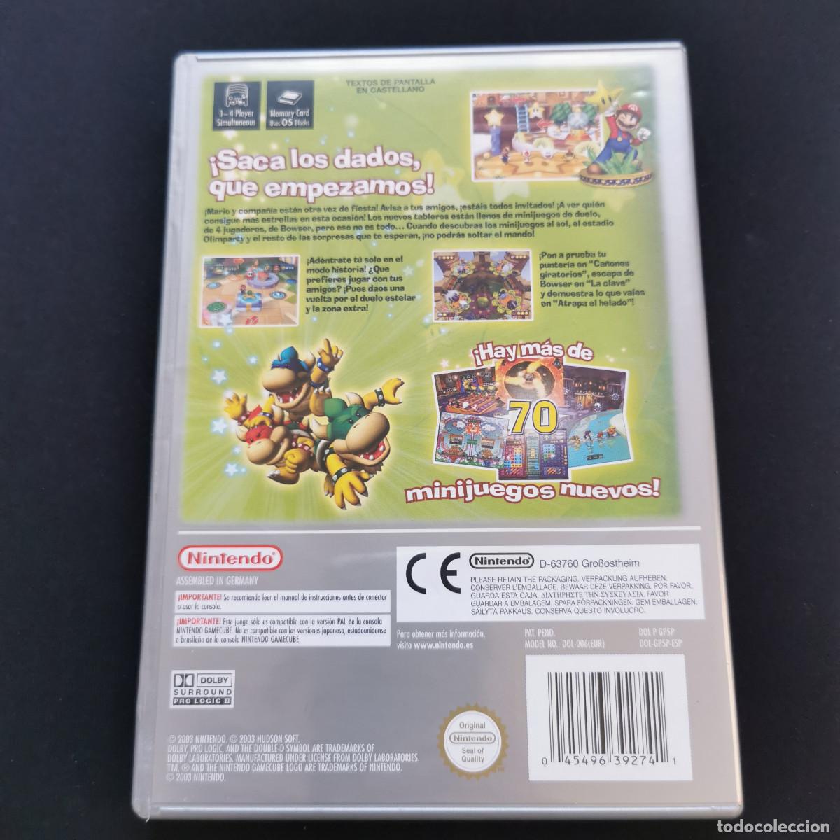 Videojuegos y consolas: MARIO PARTY 5 - NINTENDO GAMECUBE - COMPLETO - CODIGO VIP SIN RASCAR - PAL - Foto 3