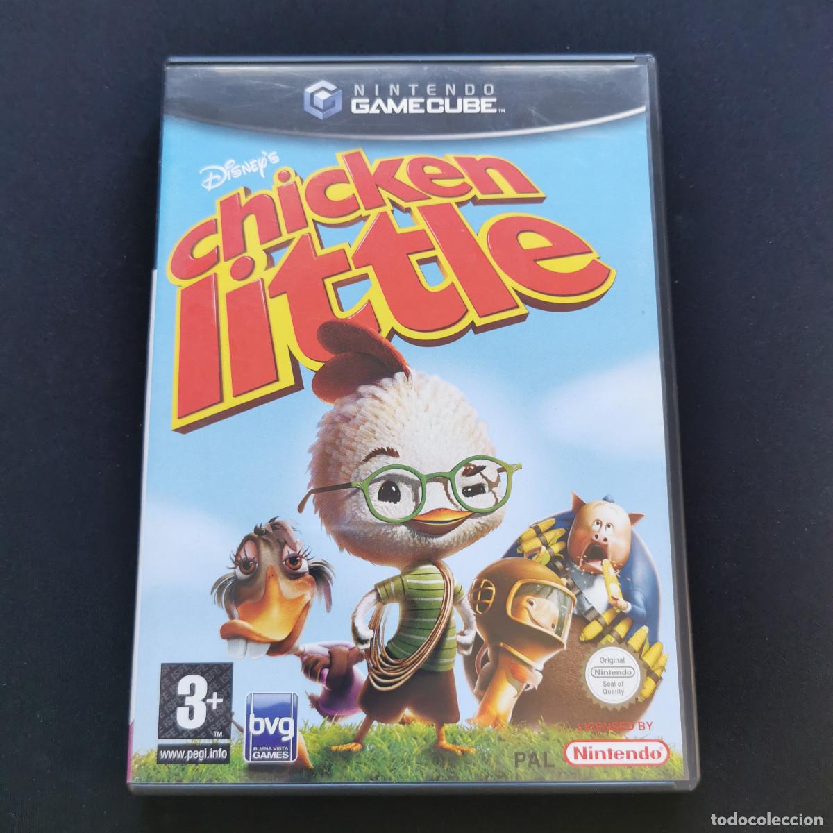 Videojuegos y consolas: CHICKEN LITTLE - NINTENDO GAMECUBE - PAL - Foto 1