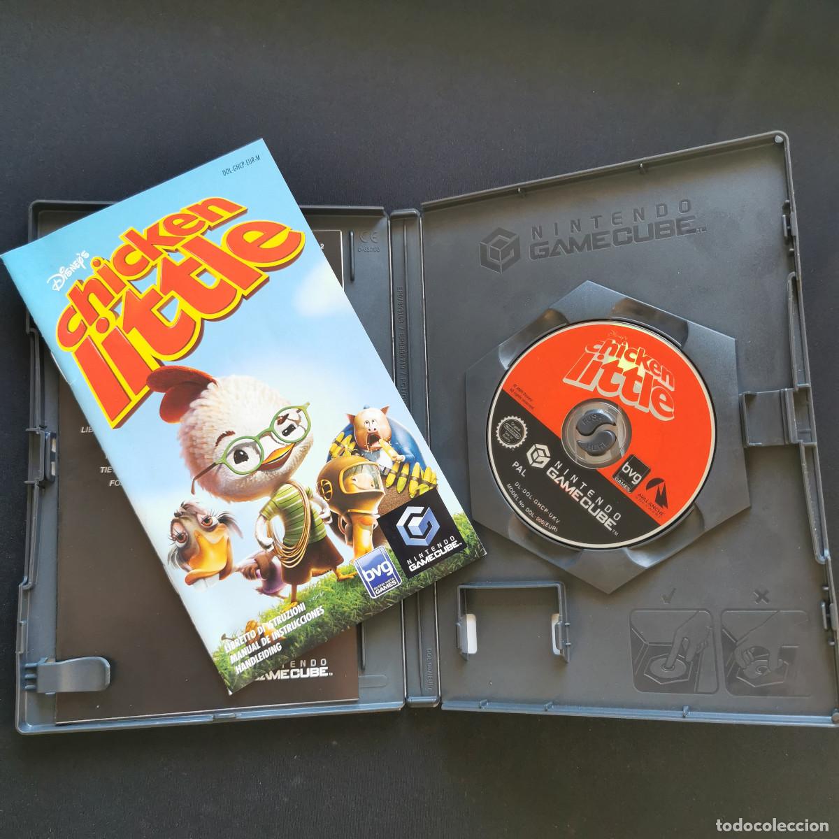 Videojuegos y consolas: CHICKEN LITTLE - NINTENDO GAMECUBE - PAL - Foto 2