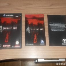 Videojuegos y Consolas: RESIDENT EVIL 4 COMPLETO NINTENDO GAMECUBE GAME CUBE PAL ESPAÑA CASTELLANO COMO NUEVO