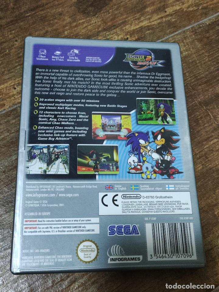 gamecube Sonic Adventure 2 Battle Game Nintendo PAL UK VERSION