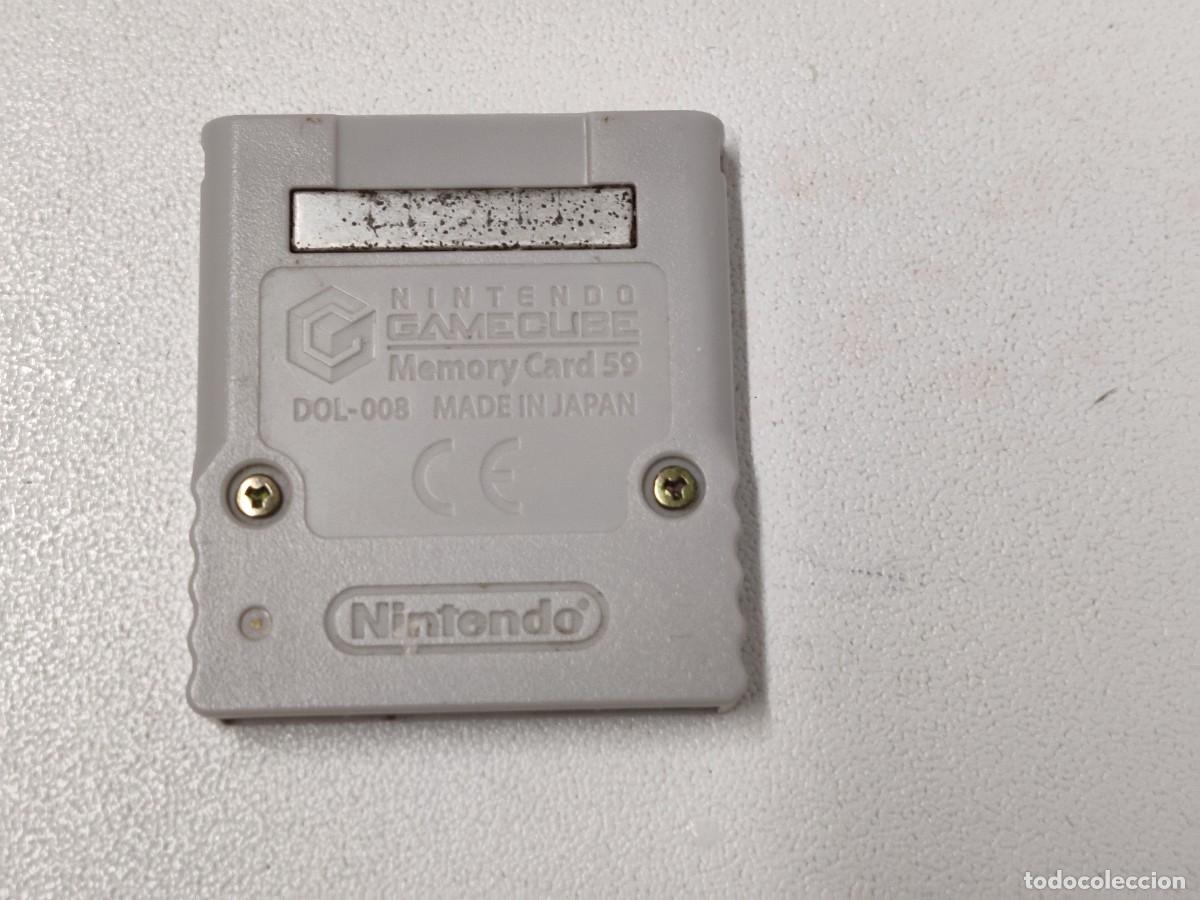 Videojuegos y consolas: MEMORY CARD OFICIAL NINTENDO GAMECUBE - Foto 2