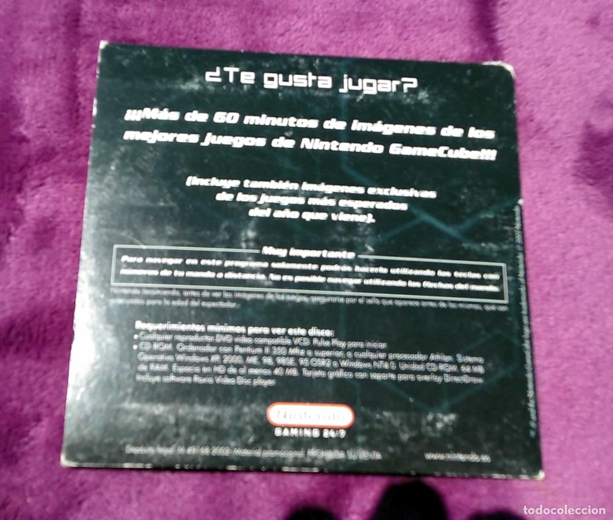 Videojuegos y consolas: Disco Promocional Nintendo GameCube - Video CD/DVD/PC CD-Rom Compatible, 2002 - Foto 2