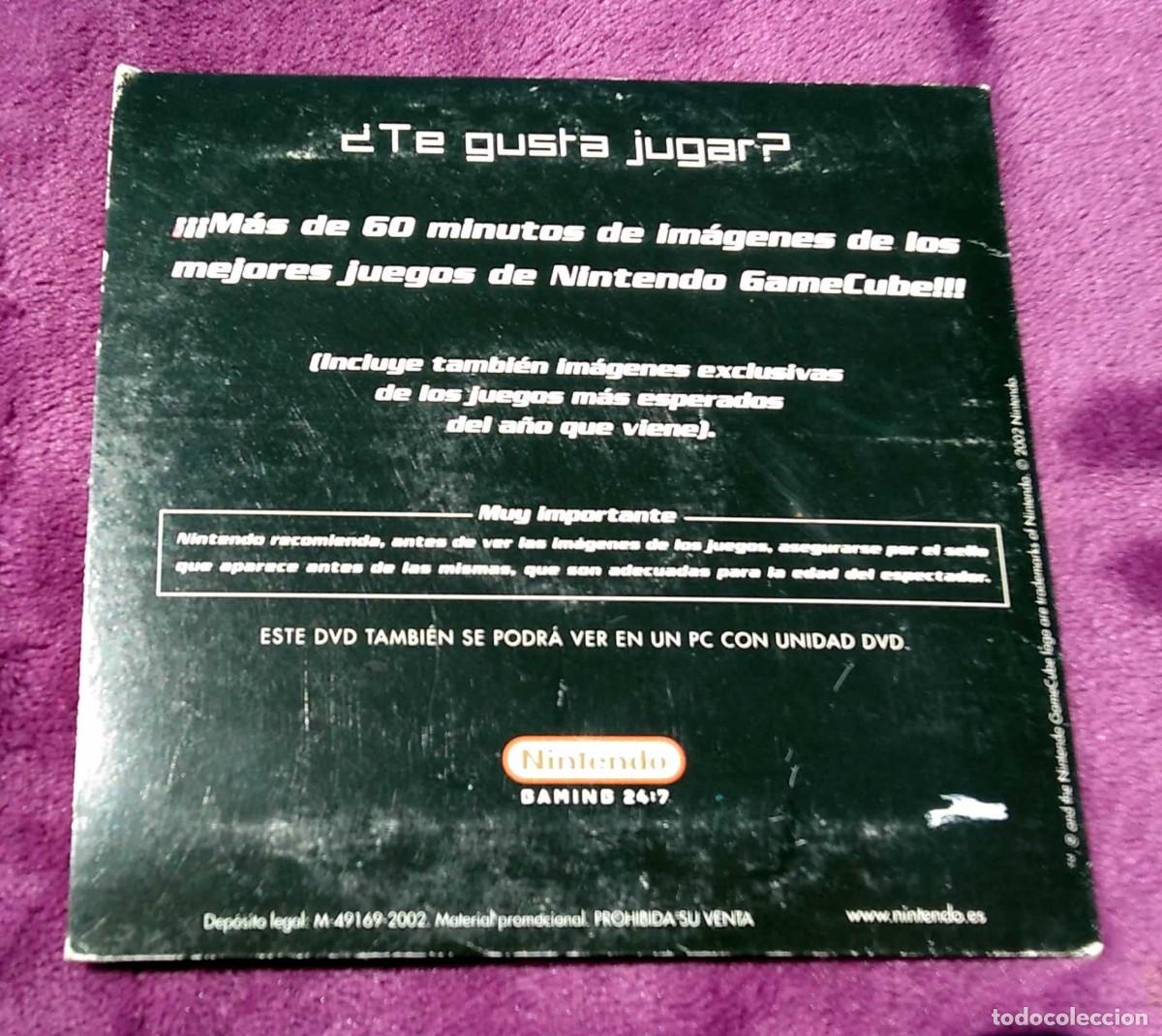 Videojuegos y consolas: Disco Promocional Nintendo GameCube - Video CD/DVD/PC CD-Rom Compatible, 2002 - Foto 2