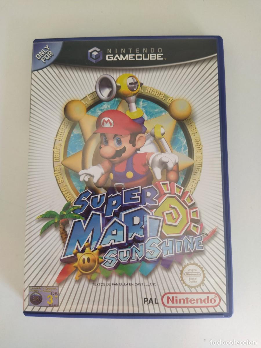 Videojuegos y consolas: SUPER MARIO SUNSHINE NINTENDO GAMECUBE COMPLETO , VERSION ESPA&Ntilde;OLA - Foto 1