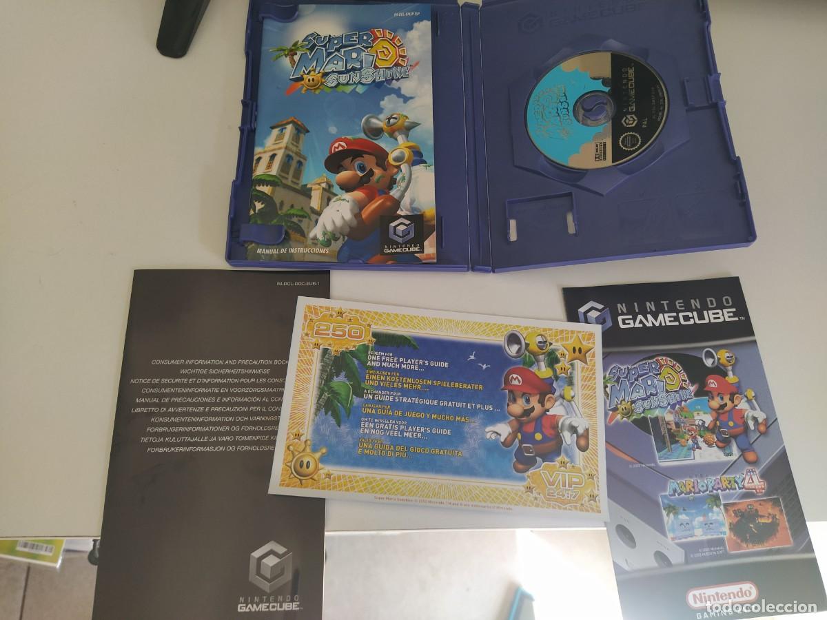 Videojuegos y consolas: SUPER MARIO SUNSHINE NINTENDO GAMECUBE COMPLETO , VERSION ESPA&Ntilde;OLA - Foto 3